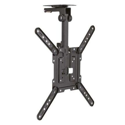 Cromad Supporto a soffitto inclinabile per TV da 23"-55" - Inclinabile e girevole - Peso max 20 kg - VESA 400x400 mm