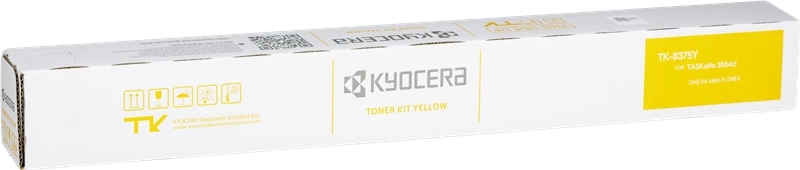 Kyocera TK8375 Cartuccia toner originale giallo - 1T02XDANL0/TK8375Y Kyocera TK8375 Cartuccia toner originale giallo - 1T02XDANL0/TK8375Y