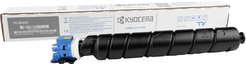 Kyocera TK8555 Ciano Cartuccia toner originale - 1T02XCCNL0/TK8555C Kyocera TK8555 Ciano Cartuccia toner originale - 1T02XCCNL0/TK8555C