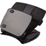 Fellowes Professional Series Supporto per laptop - Regolabile su 9 altezze - 4 porte USB integrate - Fessure di ventilazione - Pieghevole - Colore nero