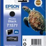 Epson T1571 Nero Cartuccia d'inchiostro originale per foto - C13T15714010