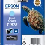 Cartuccia d'inchiostro originale Epson T1575 Ciano chiaro - C13T15754010