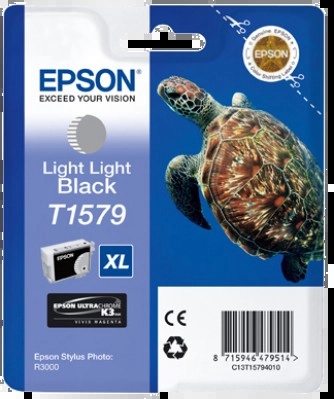 Epson T1579 Nero chiaro Cartuccia d'inchiostro originale - C13T15794010
