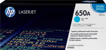 Cartuccia toner originale HP CE271A ciano - 650A