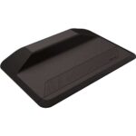 Fellowes ActiveFusion Tappetino antifatica - Gradino per posizioni multiple in piedi - Bordi smussati - Design ergonomico - Colore nero