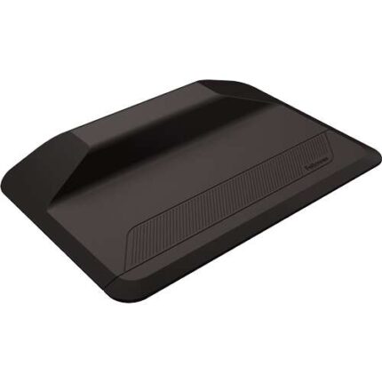Fellowes ActiveFusion Tappetino antifatica - Gradino per posizioni multiple in piedi - Bordi smussati - Design ergonomico - Colore nero