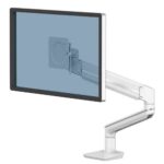 Fellowes Tallo Braccio per monitor singolo - Fino a 9 kg - Regolabile con molla a gas - Colore bianco