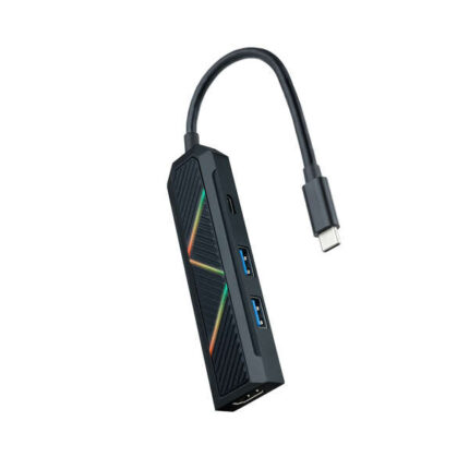 Nanocavo 4 in 1 Hub USB-C 3.0 con 2x USB-A 3.0
