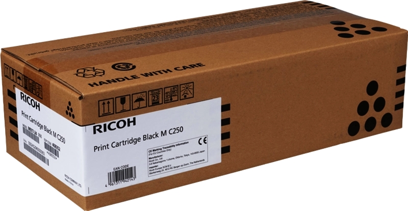 Ricoh MC250/PC300/PC301/PC302 Nero Cartuccia toner originale - 408352/M C250BK Ricoh MC250/PC300/PC301/PC302 Nero Cartuccia toner originale - 408352/M C250BK