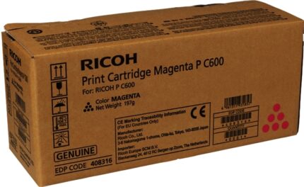 Ricoh PC600 Magenta Cartuccia toner originale - 408316/P C600M