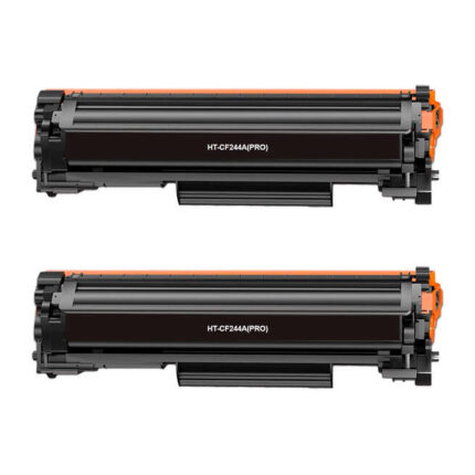 Generico HP CF244A Nero Confezione da 2 cartucce toner generiche - Sostituisce 44A