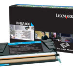 Lexmark X746/X748 Ciano Cartuccia toner originale - X746A1CG