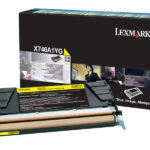 Lexmark X746/X748 Giallo Cartuccia toner originale - X746A1YG