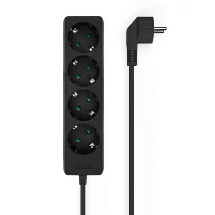 Aisens Presa multipla a 4 prese senza interruttore con cavo 3×1