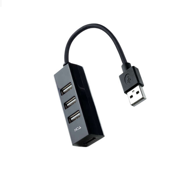 Hub USB-A 2.0 Nanocable con 4x USB-A 2.0 - Cavo da 0 Hub USB-A 2.0 Nanocable con 4x USB-A 2.0 - Cavo da 0