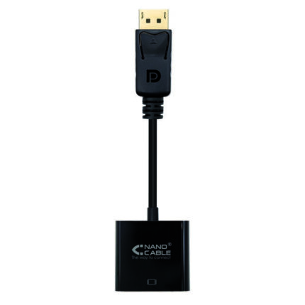 Nanocavo convertitore Displayport a SVGA - Displayport /M-SVGA/H - 15 cm - Colore nero