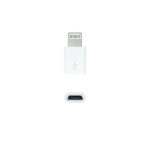 Nanocavo Adattatore Lightning a Micro USB - Lightning/M-Micro B/H - Colore bianco