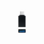 Nanocavo Adattatore da USB-C a USB 3.1 - USB-C/M-USB-A/H - Alluminio - Colore Nero
