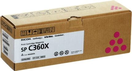 Ricoh Aficio SP-C361 Cartuccia toner originale magenta - 408252/SPC360X