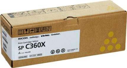 Ricoh Aficio SP-C361 Cartuccia toner originale giallo - 408253/SPC360X