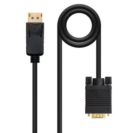Nanocavo Cavo convertitore DisplayPort a VGA - DP/M - VGA/M - 1 m - Colore nero