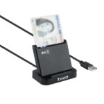 Tooq Lettore di carte intelligenti DNIe VISION USB 2.0 - Colore nero