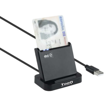 Tooq Lettore di carte intelligenti DNIe VISION USB 2.0 - Colore nero