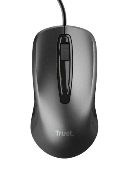 Trust Mouse USB 1200 dpi - 3 pulsanti - Ambidestro - Cavo da 1