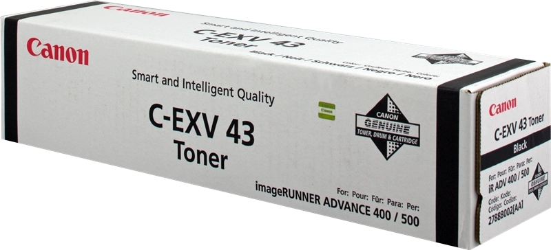Canon CEXV43 Nero Cartuccia toner originale - 2788B002 Canon CEXV43 Nero Cartuccia toner originale - 2788B002