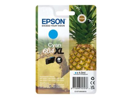 Epson 604XL Ciano Cartuccia d'inchiostro originale - C13T10H24010