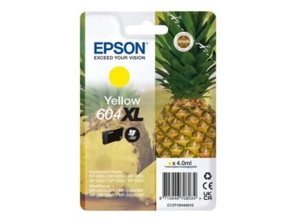 Epson 604XL Giallo Cartuccia d'inchiostro originale - C13T10H44010