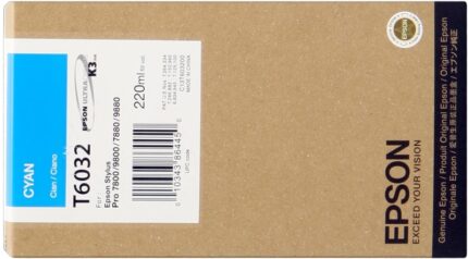 Epson T6032 Ciano Cartuccia d'inchiostro originale - C13T603200
