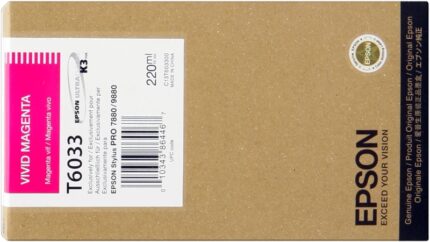 Epson T6033 Cartuccia d'inchiostro originale magenta - C13T603300