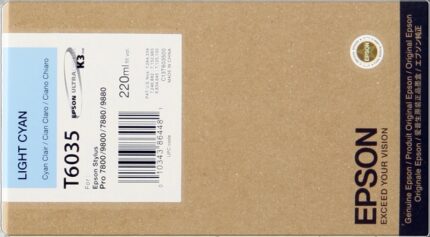 Epson T6035 Cyan Light Cartuccia d'inchiostro originale - C13T603500