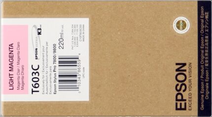 Cartuccia d'inchiostro originale Epson T603C Magenta Light - C13T603C00