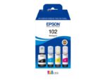 Epson 102 Confezione da 4 flaconi di inchiostro originale - C13T03R640