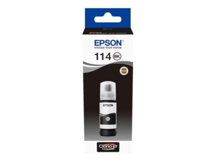 Epson 114 Nero Bottiglia di inchiostro pigmentato originale - C13T07A140