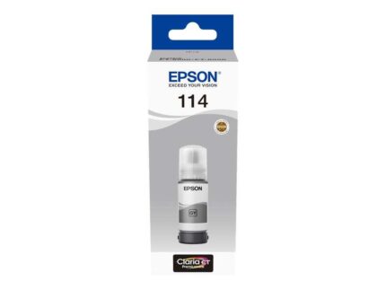 Epson 114 Grigio Bottiglia di inchiostro pigmentato originale - C13T07B540