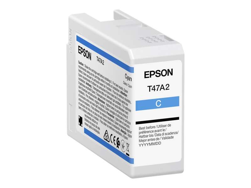 Cartuccia d'inchiostro originale Epson T47A2 Ciano - C13T47A200 Cartuccia d'inchiostro originale Epson T47A2 Ciano - C13T47A200