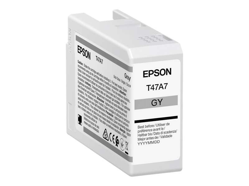 Epson T47A7 Grigio Cartuccia d'inchiostro originale - C13T47A700 Epson T47A7 Grigio Cartuccia d'inchiostro originale - C13T47A700