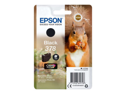 Epson 378 Nero Cartuccia d'inchiostro originale - C13T37814010