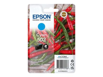 Epson 503 Ciano Cartuccia d'inchiostro originale - C13T09Q24010