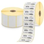Zebra Z-Perform 1000T Confezione da 12 rotoli di etichette originali perforate 38x25 mm - 2580 unità per rotolo - 880003-025D