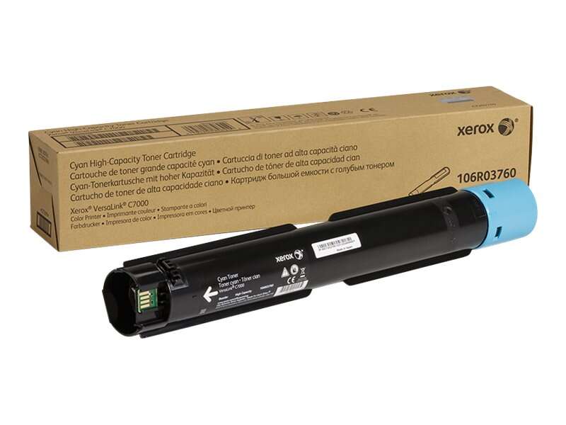 Cartuccia toner originale Xerox VersaLink C7000 Cyan - 106R03760 Cartuccia toner originale Xerox VersaLink C7000 Cyan - 106R03760