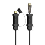 Cavo HDMI V2.1 AOC Aisens con armatura ultraveloce / HEC 8K@60HZ 4K@120HZ 4:4:4 48GBPS - A/M-A/M - 20M - Colore nero