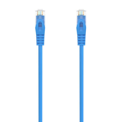 Aisens Cavo di rete patch RJ45 LSZH Cat.6A 500 MHZ UTP AWG24 - 3 m - Senza alogeni - 10 Gigabit/s - Colore blu