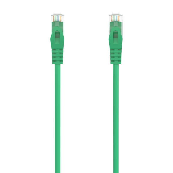 Aisens Cavo di rete patch RJ45 LSZH Cat.6A 500 MHZ UTP AWG24 - 2 m - Senza alogeni - 10 Gigabit/s - Colore verde Aisens Cavo di rete patch RJ45 LSZH Cat.6A 500 MHZ UTP AWG24 - 2 m - Senza alogeni - 10 Gigabit/s - Colore verde