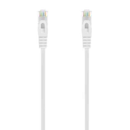 Aisens Cavo di rete patch RJ45 LSZH Cat.6A 500 MHZ UTP AWG24 - 3 m - Senza alogeni - 10 Gigabit/s - Colore bianco