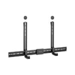 Tooq Supporto per soundbar con profondità 86-155 mm - Peso max 15 kg - VESA max 800x400