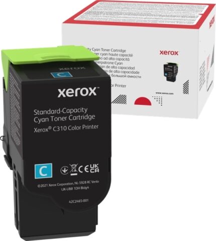 Cartuccia toner originale Xerox C310/C315 ciano - 006R04357